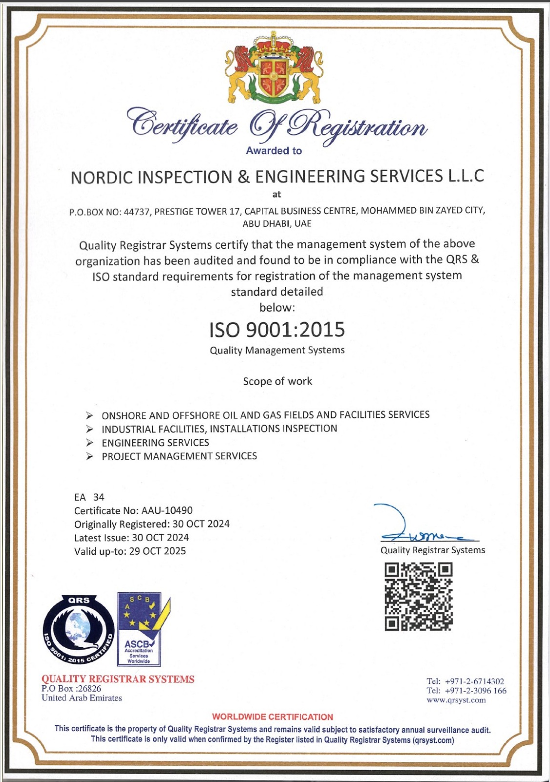 ISO 9001